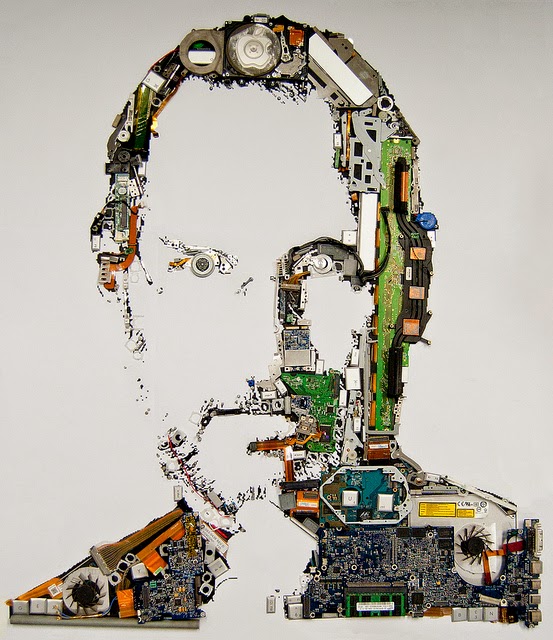 The Art Of UpCycling Old Computer Parts Art Salvage To Savage Art