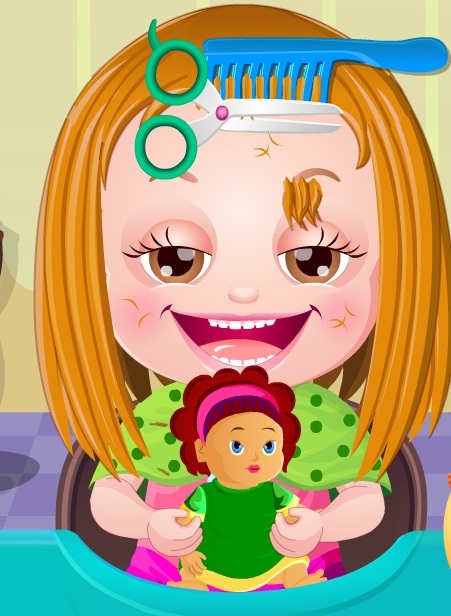 Free Kids Games Baby Hazel Hair Care Goldie Locks