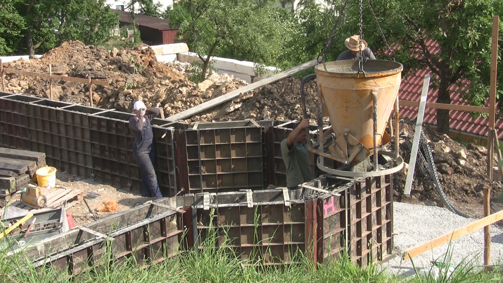 Jome Home Bau 17 Das Fundament