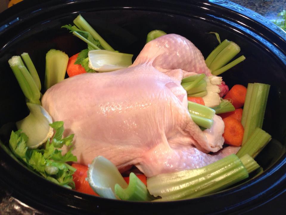 ... Paleo Network: Whole Chicken in the Crock Pot + Homemade Chicken Broth