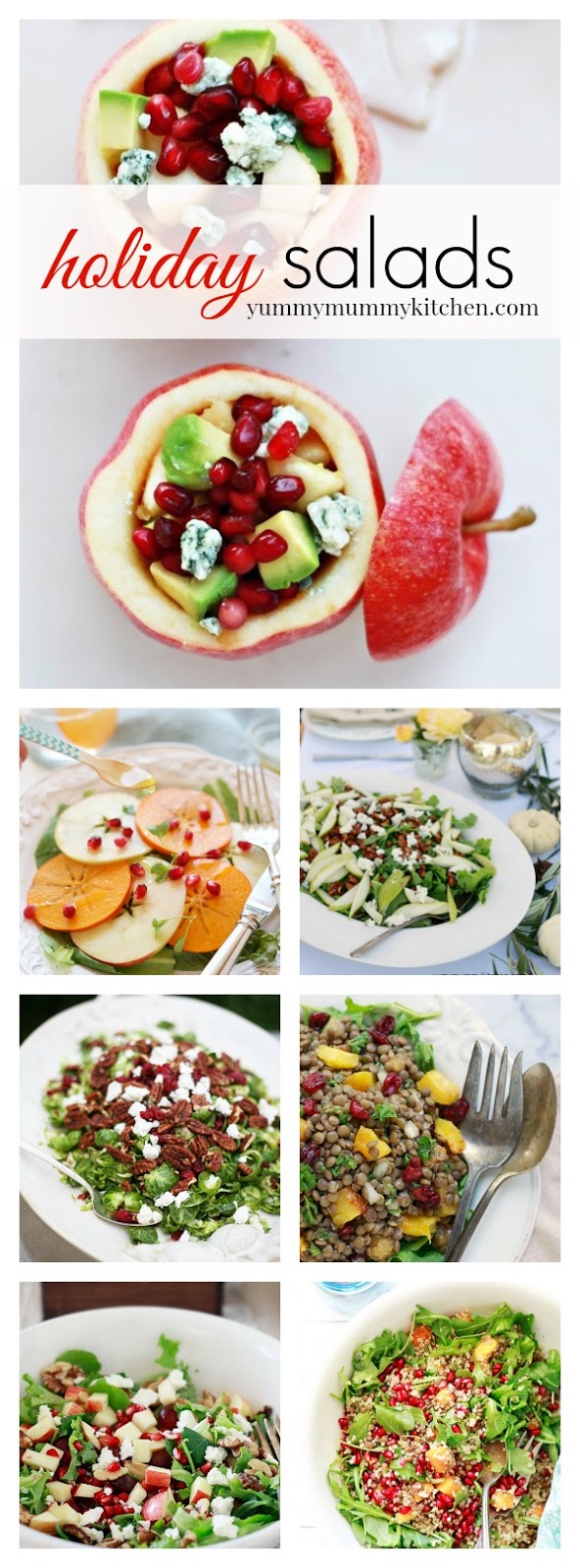 fall and winter salads Fall and winter salad recipes perfect for Thanksgiving and Christmas