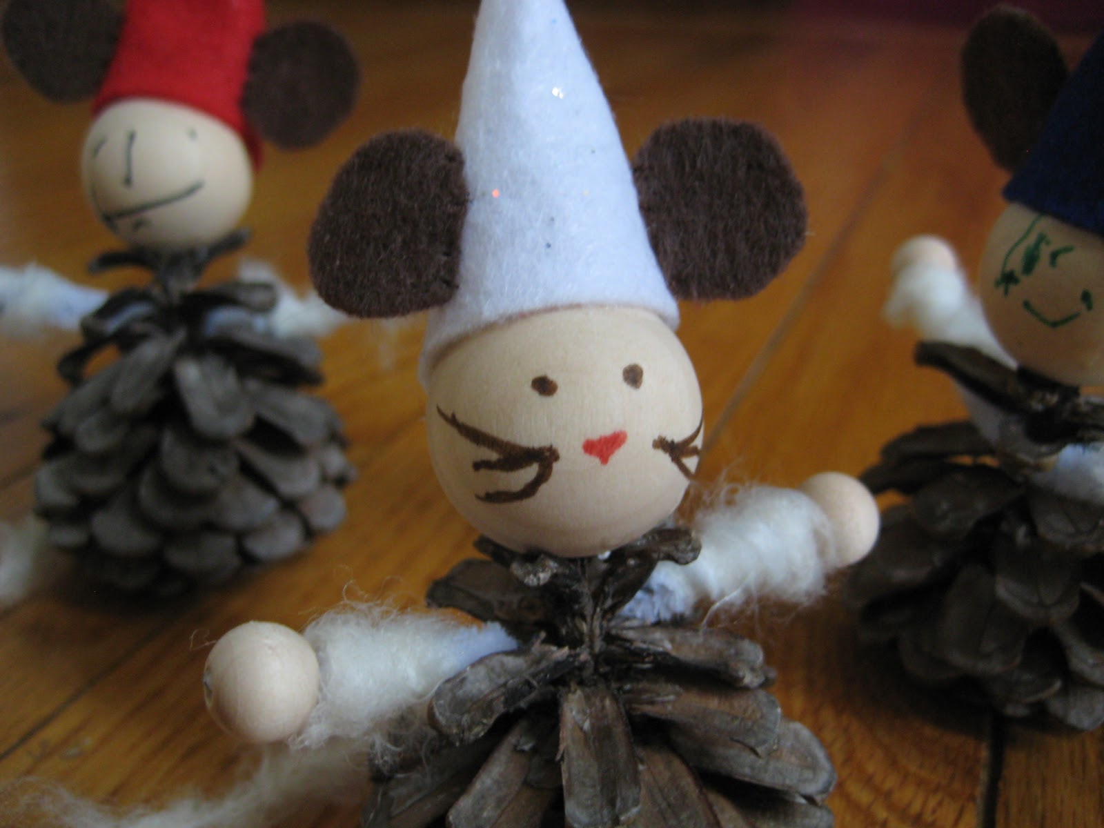 Cook. Teach. Grow. Pine Cone Mice