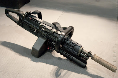 由M249 SAW改裝而成