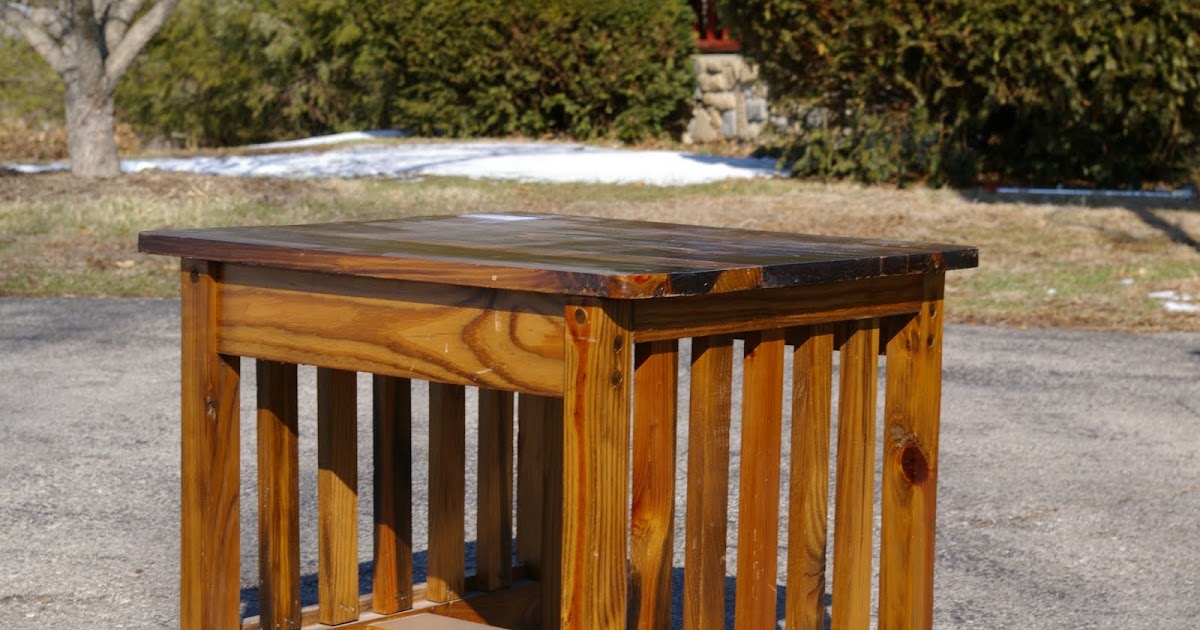 Living Thru Faith End Tables Redo