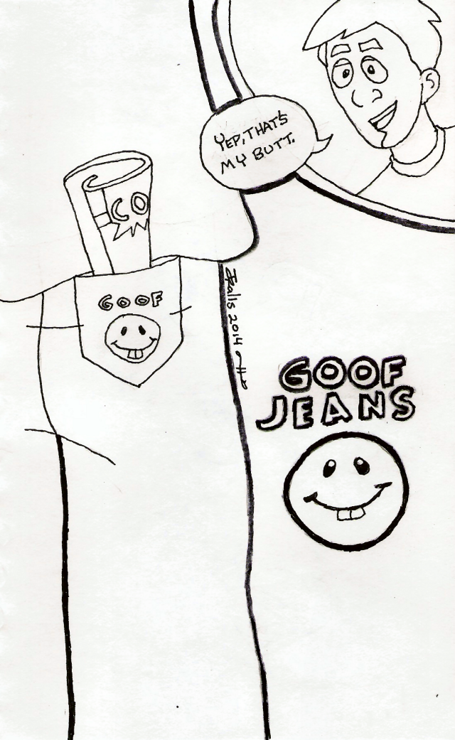 Jack Miller Goof Jeans Ad