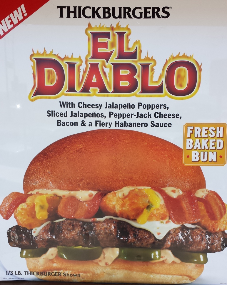 News Carl's Jr. Testing Spicy Burger with Jalapeno Poppers Brand Eating