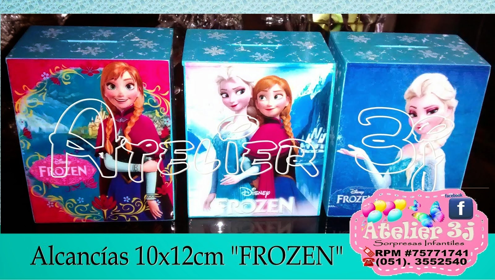 sorpresas infantiles para cumpleaños FROZEN