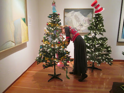 Paper Doll Christmas Tree At Whatcom Museum