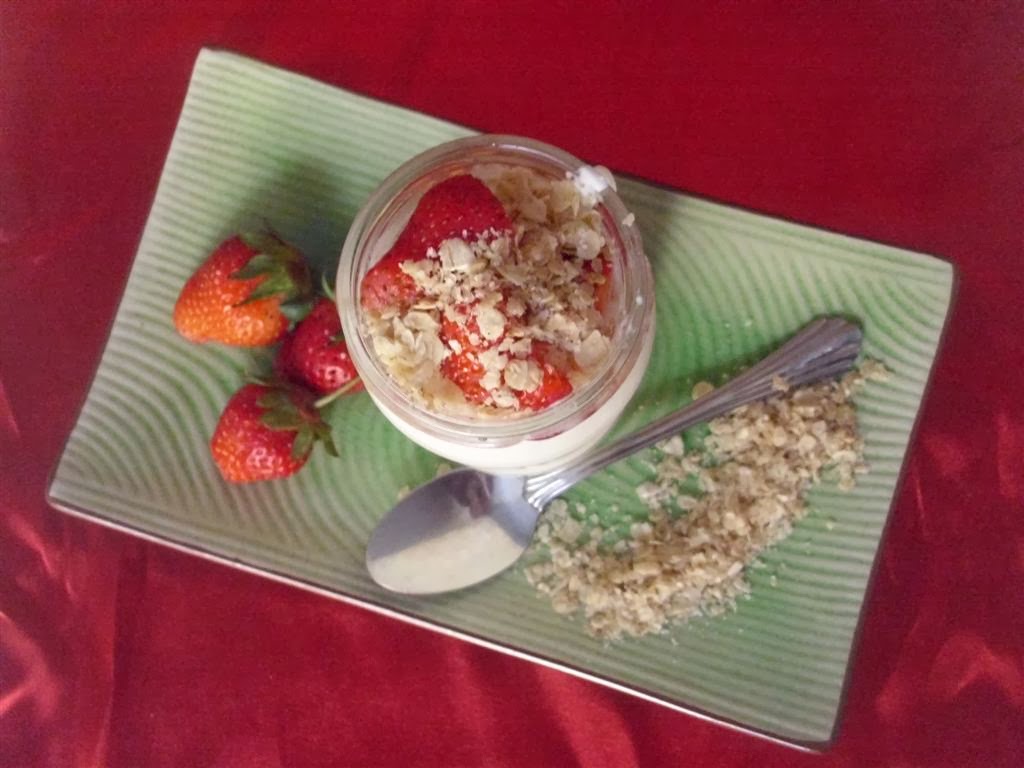 The DoItYourself Mom DIY Strawberry Granola Yogurt Parfait