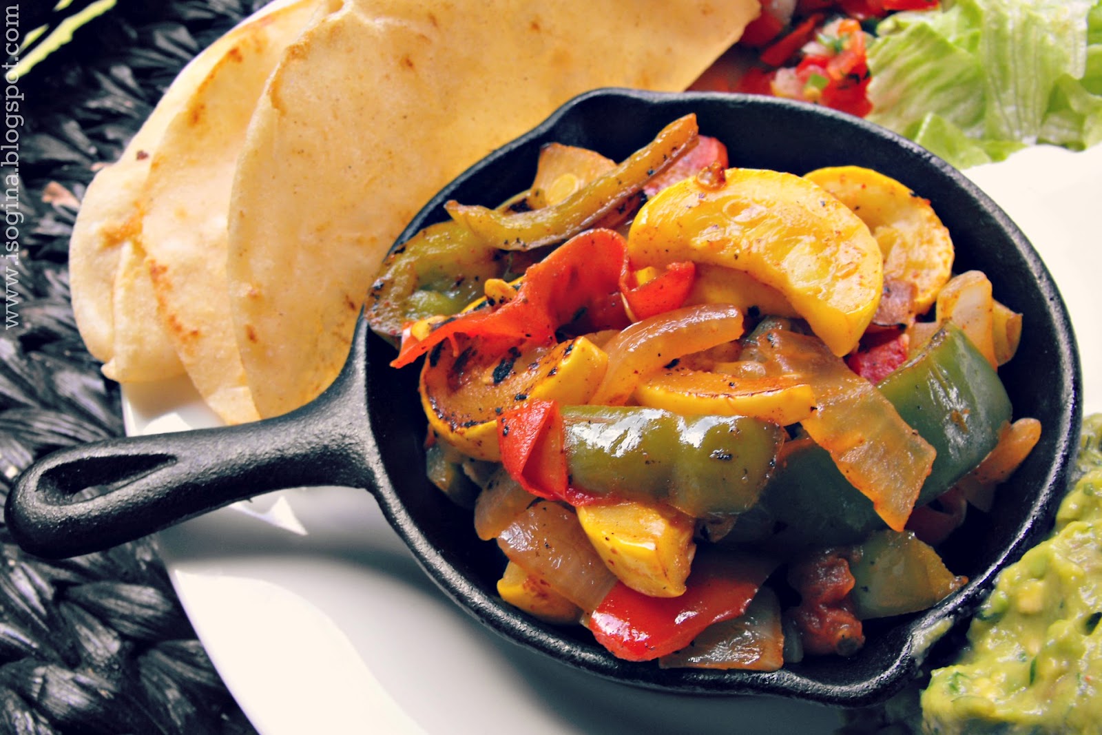 Vegetable Fajitas Desperately Seeking Gina