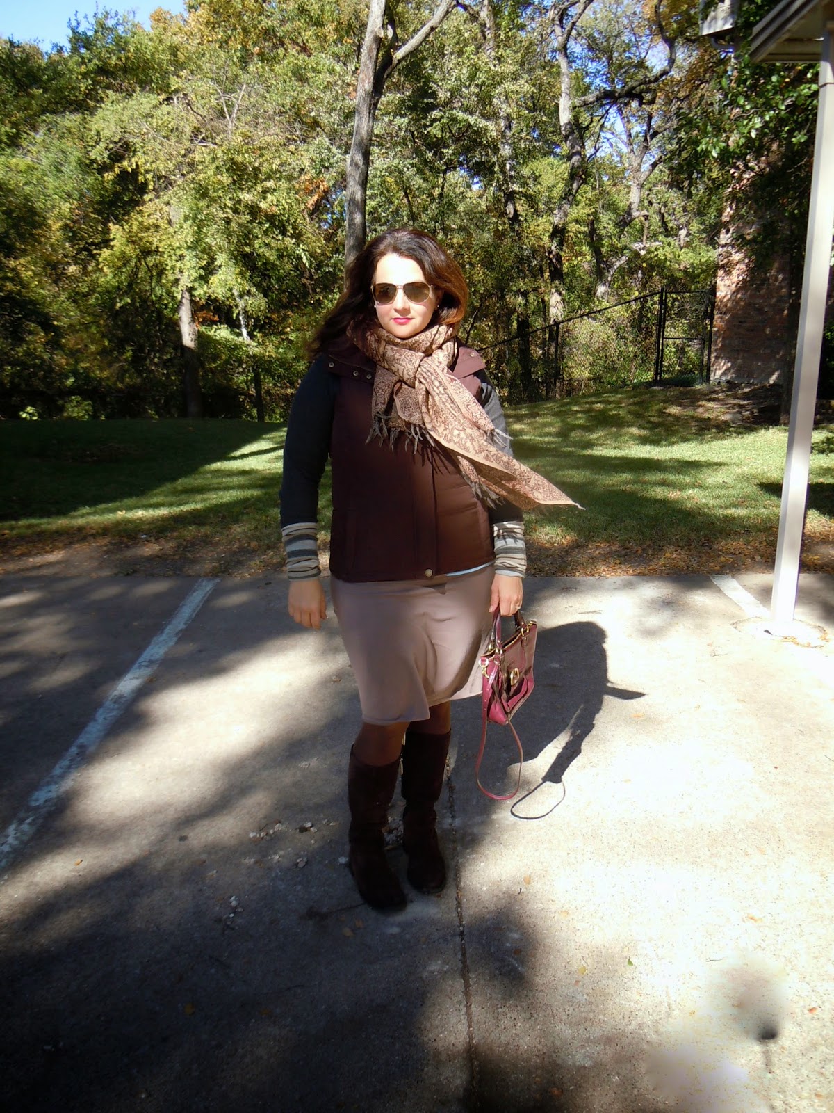 Joanna's Design OUTFIT Dressing up a down vest (and how to wear those