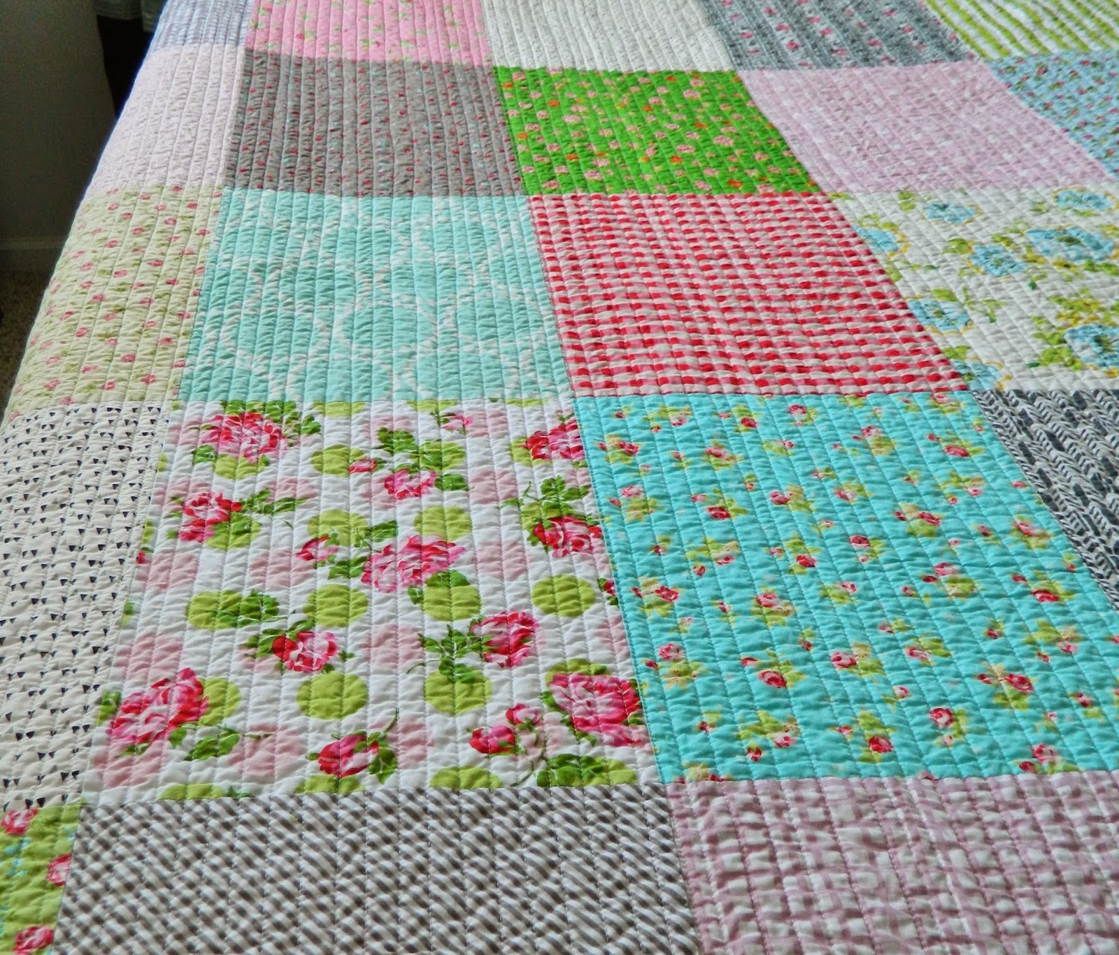 s.o.t.a.k handmade large patchwork quilt