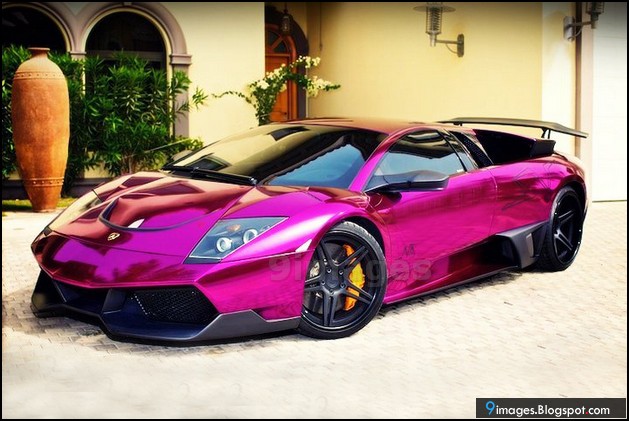 lambo-gallardo, pink, car, lovely