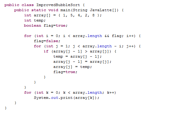 Sorting Program Java Using Array