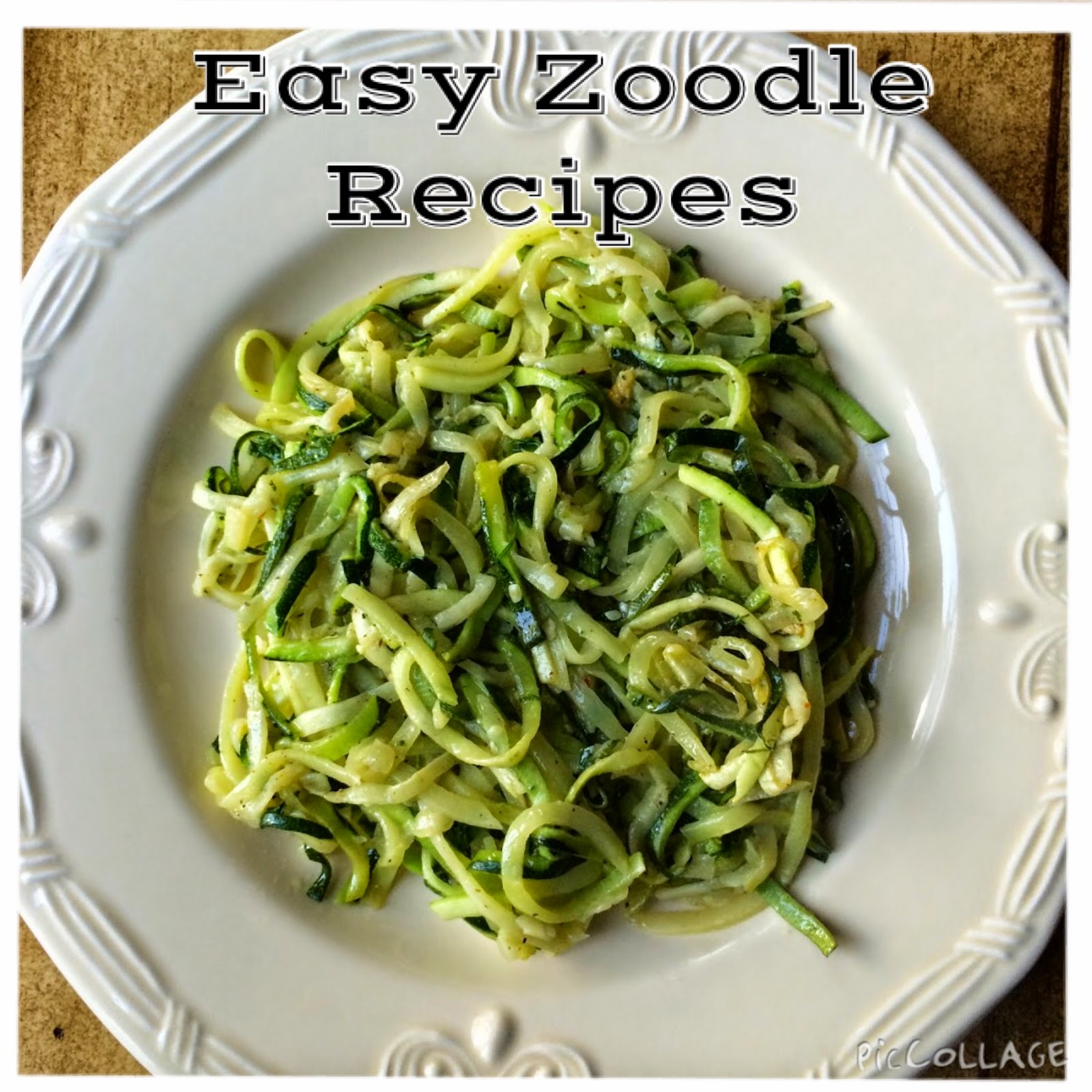 Food Impressions Garlic and Olive Oil Zoodles!!!! (Zucchini Noodles)