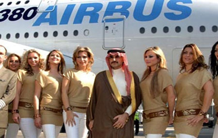 طائرة الوليد بن طلال