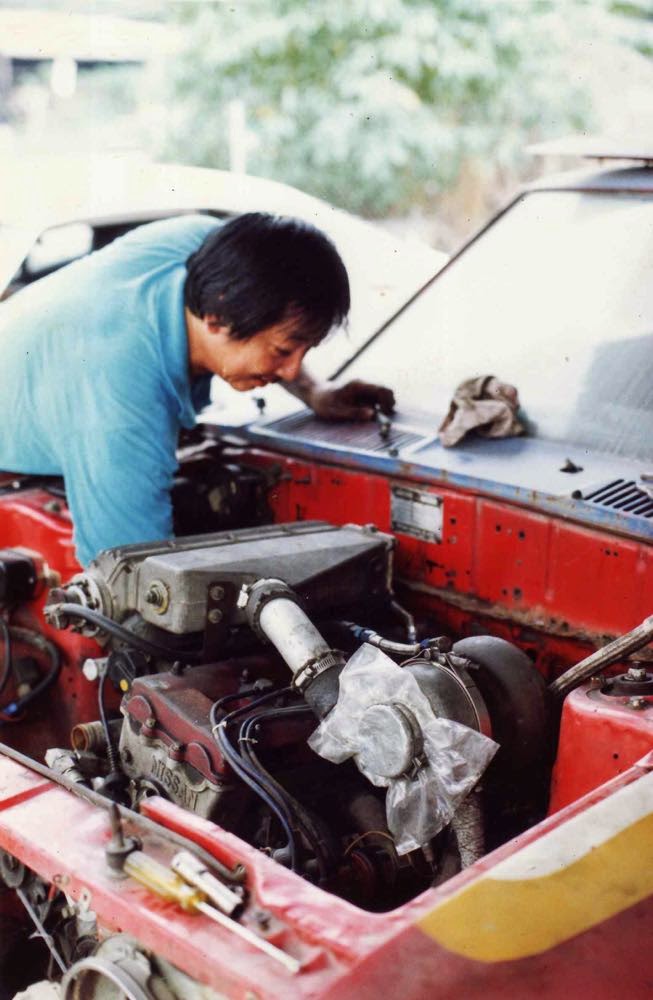 A Datsun Turbo Violet from 1974