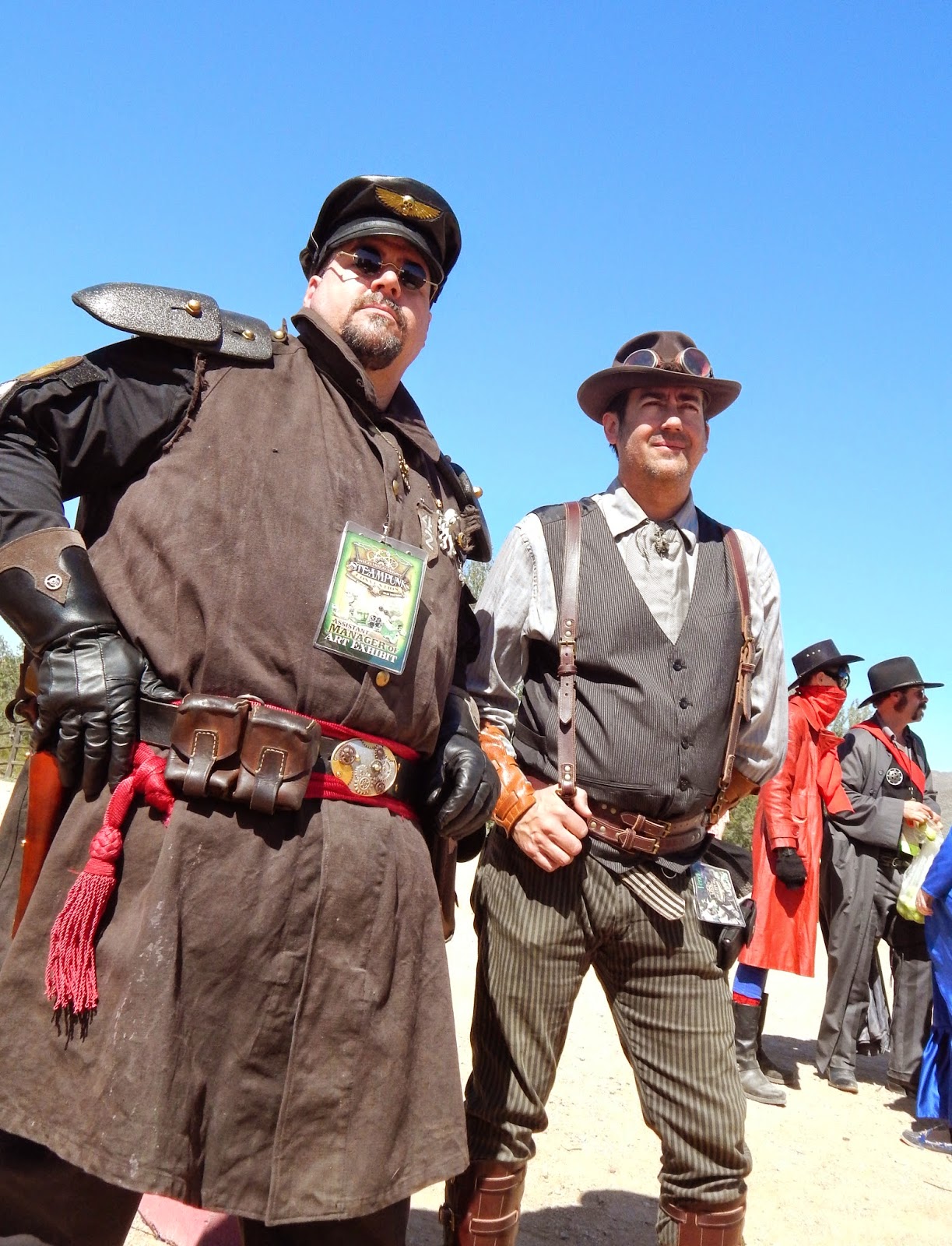 Wild Wild West Steampunk Con cosplay 