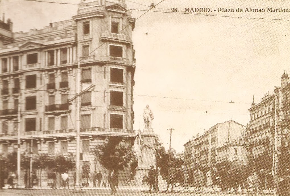 El Cosmos de Yoma Historia de Madrid Plaza de Alonso Martínez.