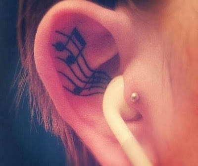 Ear Tattoos Ideas Ear Tattoos Ideas for girls
