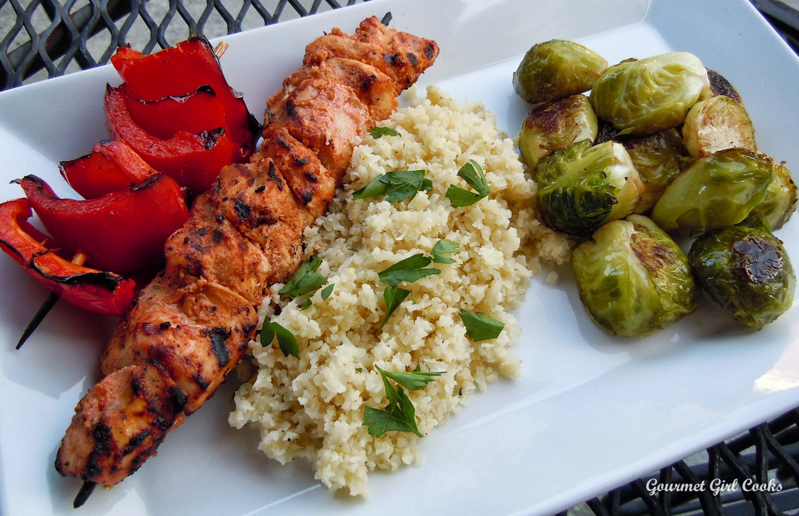 Gourmet Girl Cooks Chicken Kebabs Marinated in Greek Yogurt w/ Aleppo