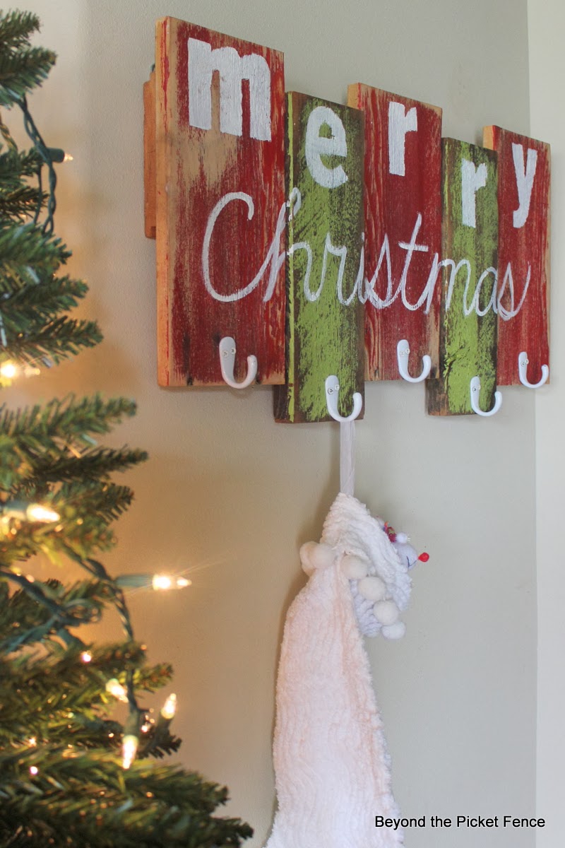 Beyond The Picket Fence 12 Days of Christmas, Day 2, Scrap Wood
