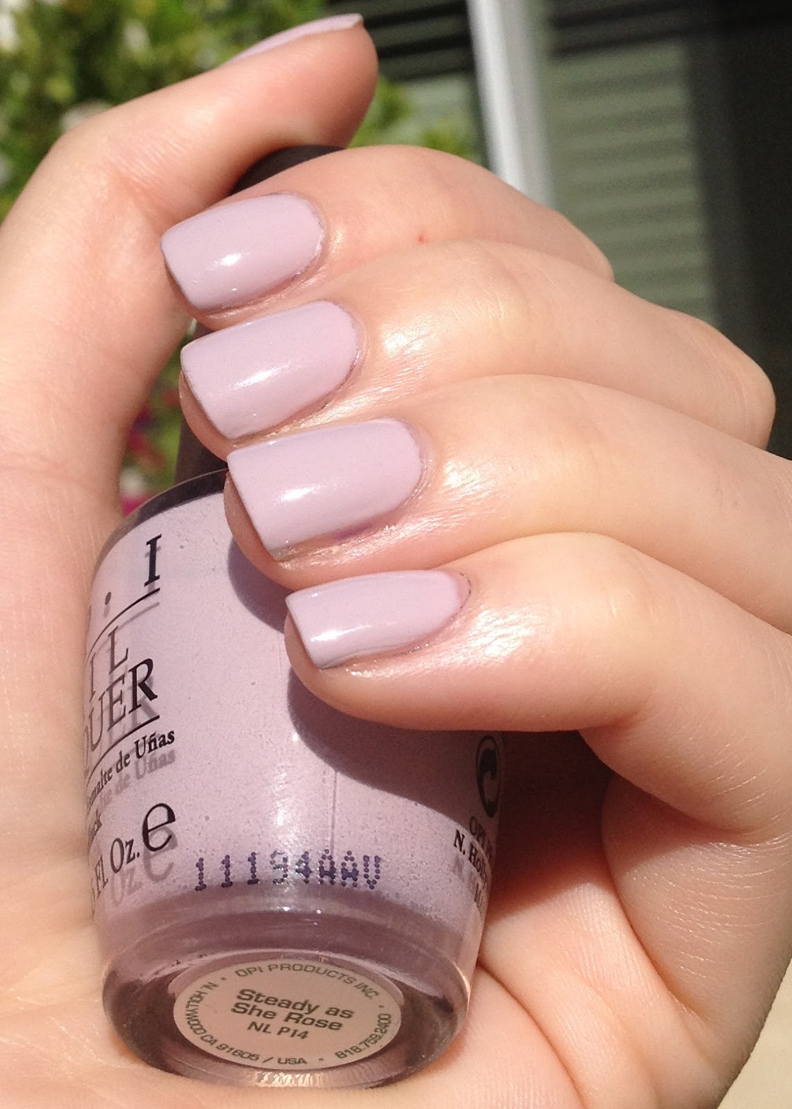 Shelby's Swatches OPI Steady as She Rose