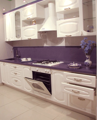 Decorar cozinha em roxo Ideias para Decorar cozinhas
