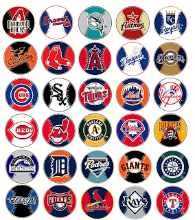 baseball mlb teams logos major league team sports stickers list visit chef prismatic stuff pro ballparks clemson shirts better sayings