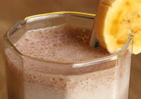 Vitamina de Banana com Chocolate (vegana)