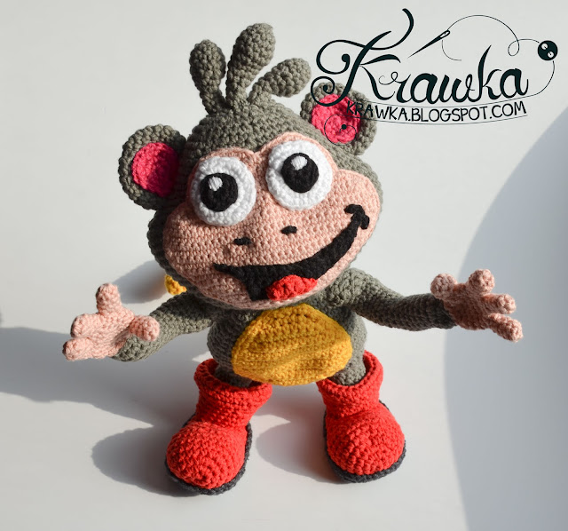 Krawka Boots from Dora the Explorer PATTERN