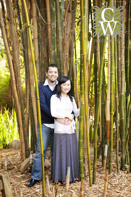 engagement portrait fullerton arboretum