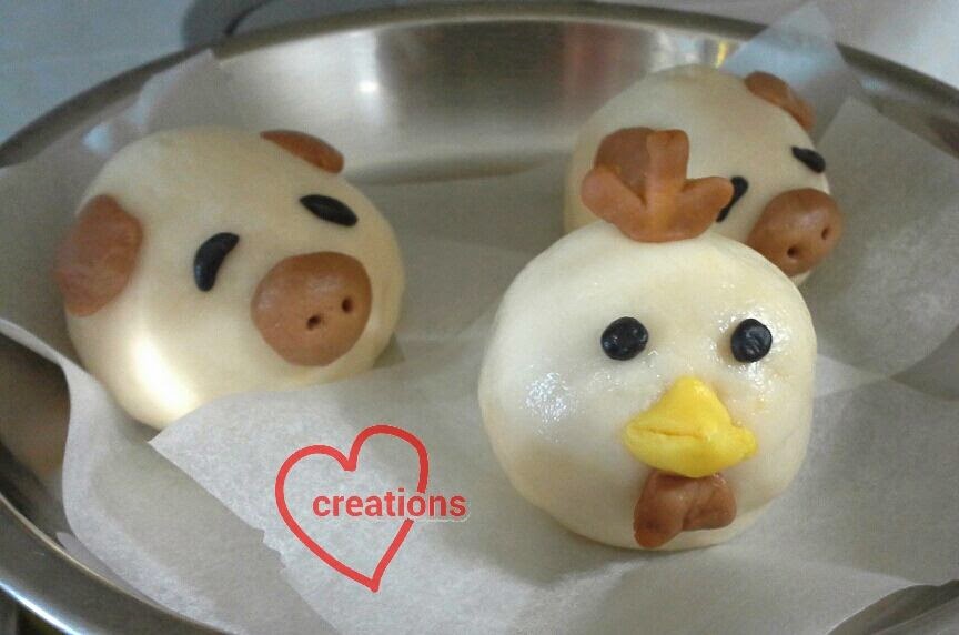 syl ceramic animal shape steamed egg