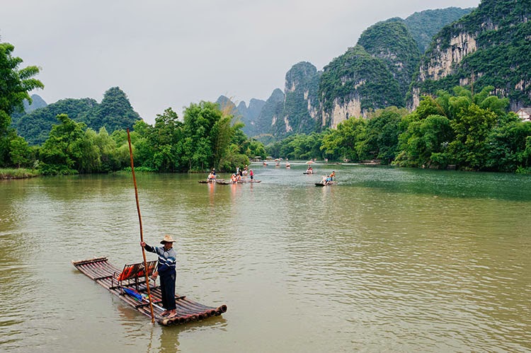 River Cruise Guilin China