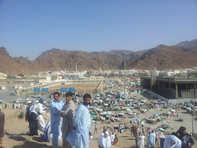 bukit uhud madinah