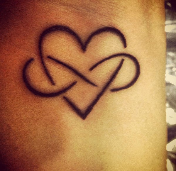 Infinity Heart Tattoo Design Infinity Heart Tattoo Design