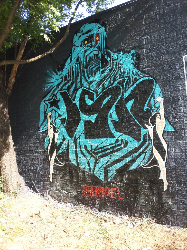 Ishmael Inspired Art And Graffiti 6 Years Of Gorilla Paintings