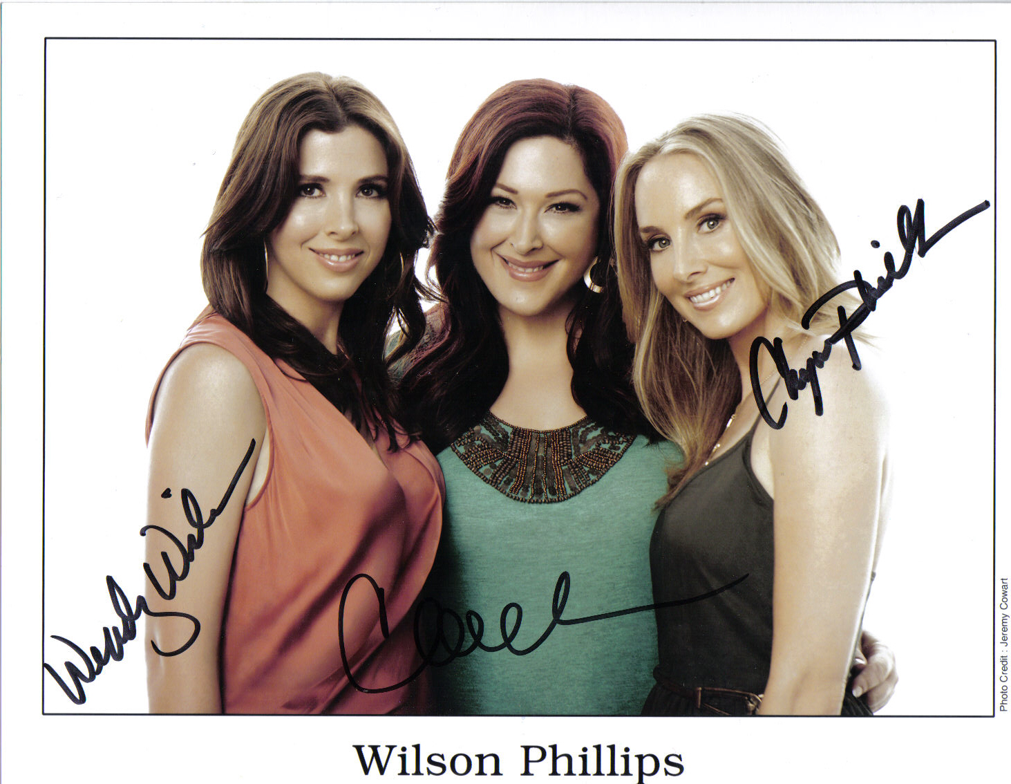 BEHIND THE HOLOGRAM! Picture This Wilson Phillips Autograph + Concert