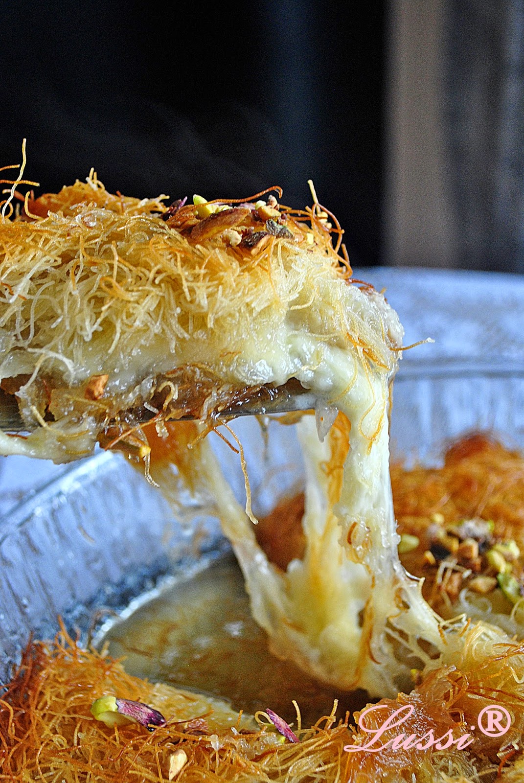 Lussi`s World of Artcraft Кюнефе / Kanafeh/Künefe (Sweet Cheese Pastry)