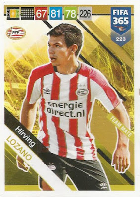 Hirving Lozano PSV Eindhoven Sticker 269 a//b Panini FIFA365 2019