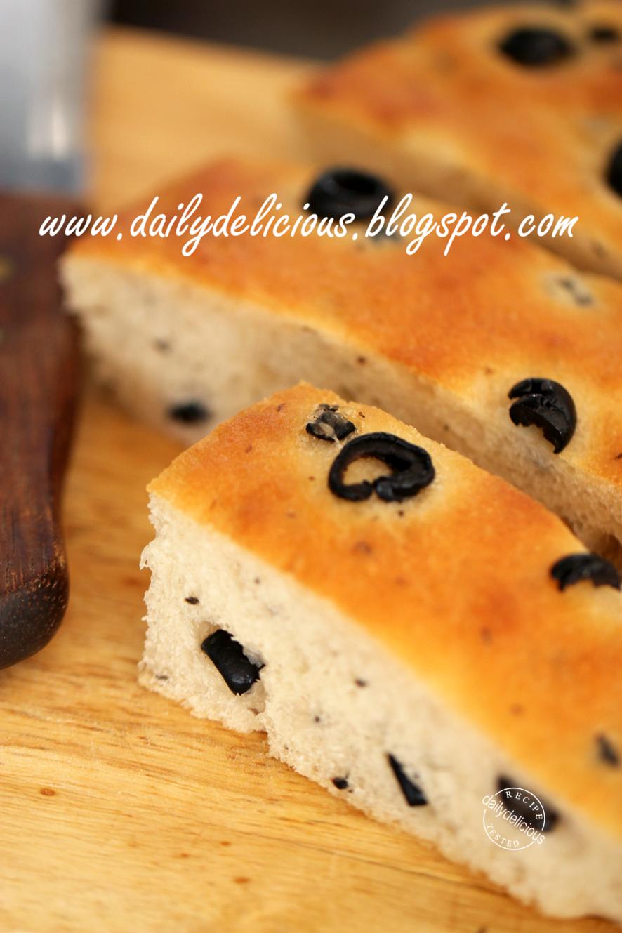 dailydelicious Olive Olive Bread, Have your bread and enjoy it!