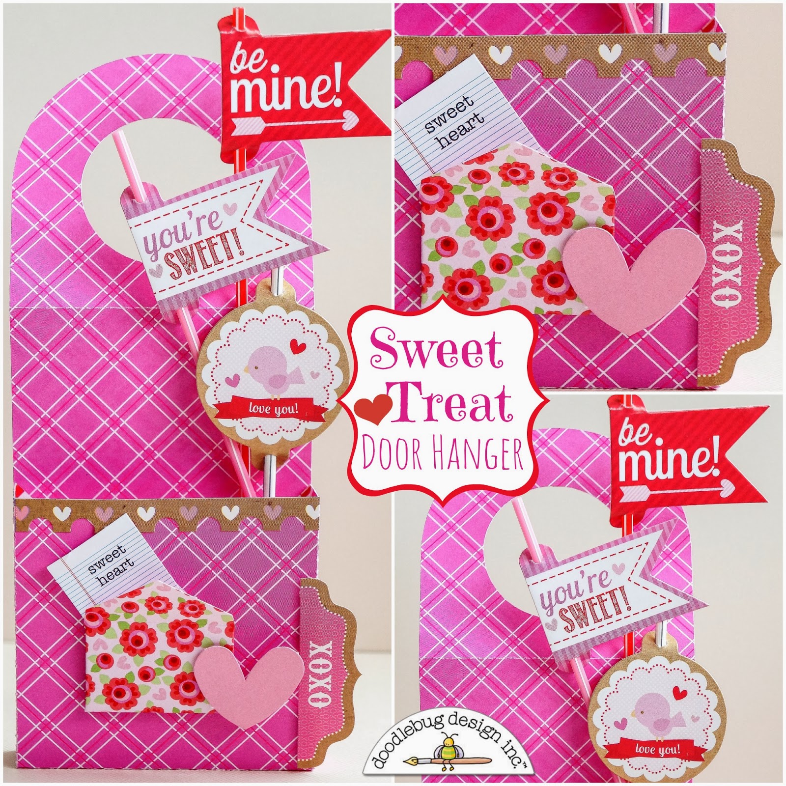 Doodlebug Design Inc Blog Door Hanger Treat Pocket by Sharm