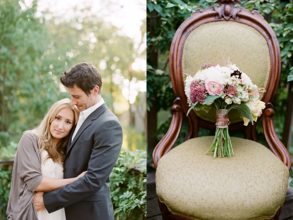 First Anniversary Shoot Victorian Gardens