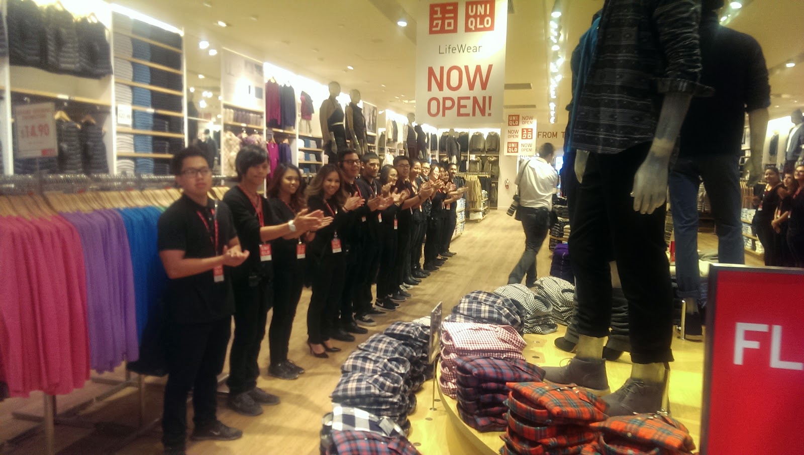 UNIQLO Great Mall store opening