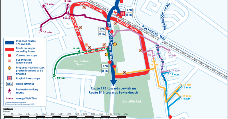 B16 Bus Route Map Kidbrooke Village To Lose Two Bus Routes - The Kidbrooke Kite