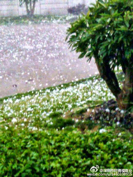 Heftiger Hagelsturm In Sudchina Autoscheibe Durchlochert Gerrys