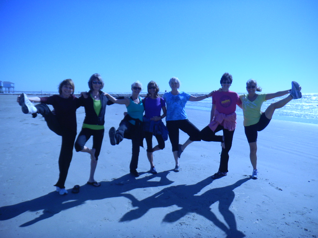 balance pose Galveston Yoga