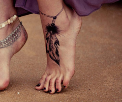 Ankle Bracelet Tattoos ~ Women Fashion And Lifestyles