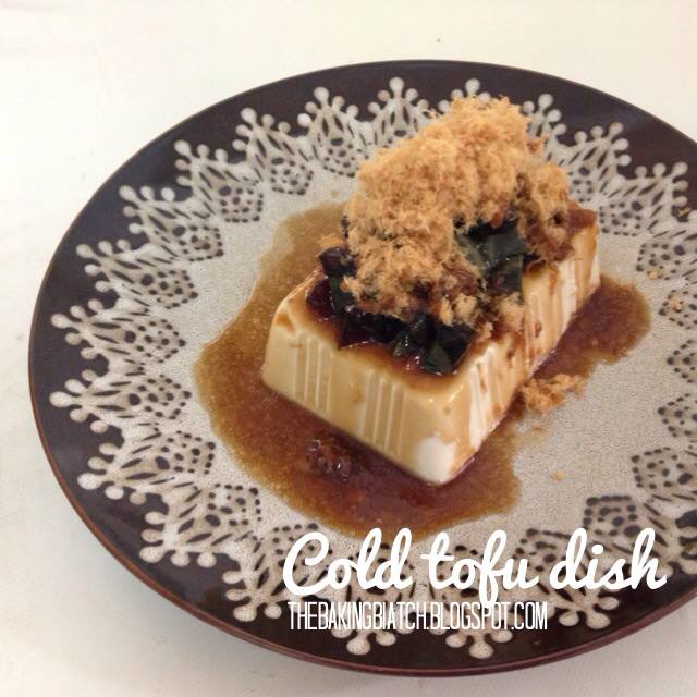 The Baking Biatch by Cynthia Lim Cold Tofu Dish