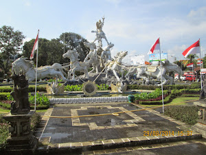 Monument in Bali.